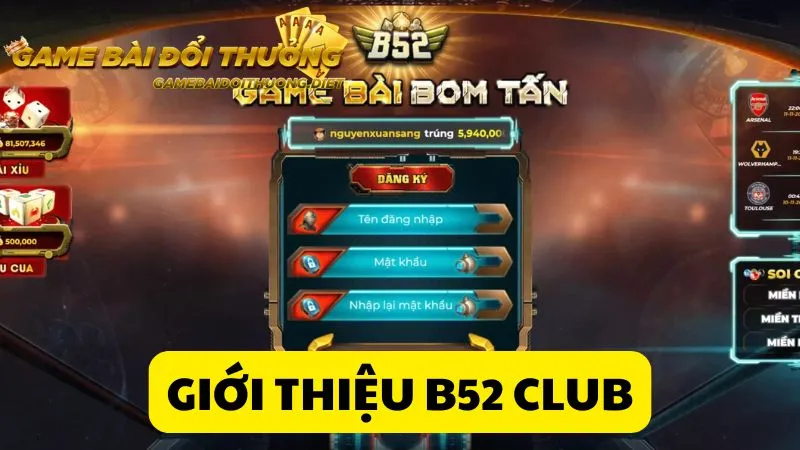 Giới thiệu về cổng game chất lượng - B52 Club