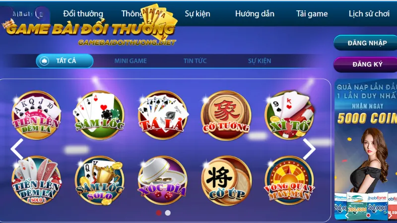 Những nội dung có trong chuyên mục Tin tức game bài